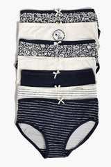 Carina -Pack of 7 Girly Brief Panties