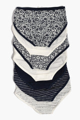Carina -Pack of 7 Girly Brief Panties