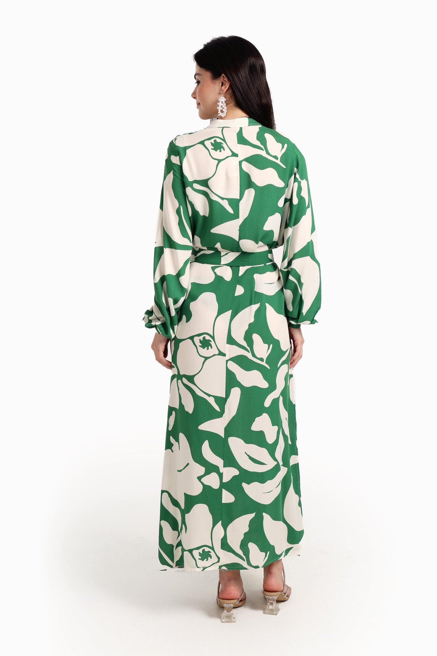 Carina - Elegant Printed Dress