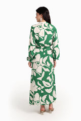 Carina - Elegant Printed Dress