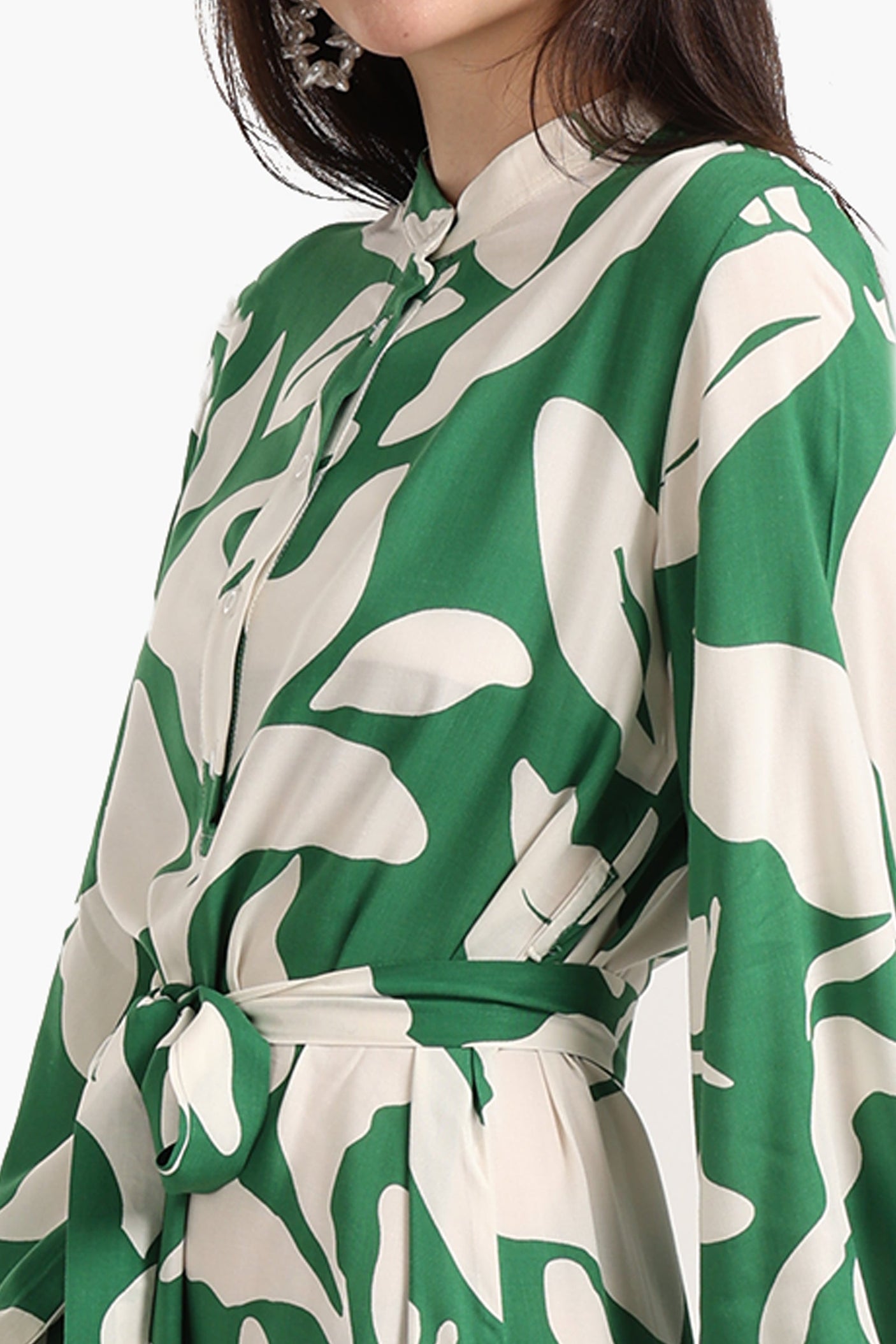 Carina - Elegant Printed Dress