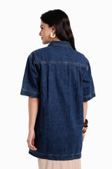 Carina - Denim Shirt With Pockets