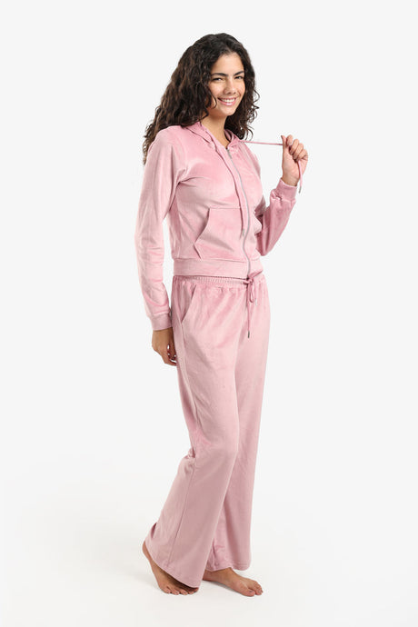 Carina - Hooded Neck Pyjama Set