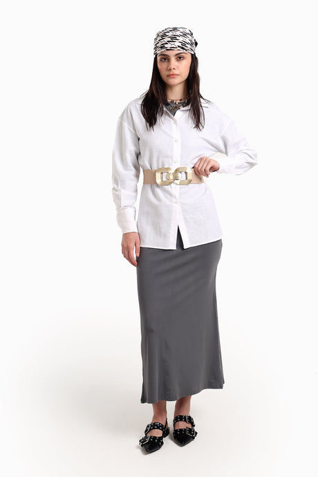Carina - Tencel Long Sleeves Shirt