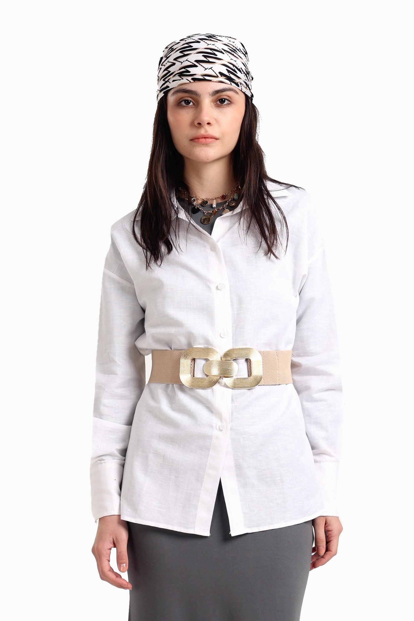 Carina - Tencel Long Sleeves Shirt
