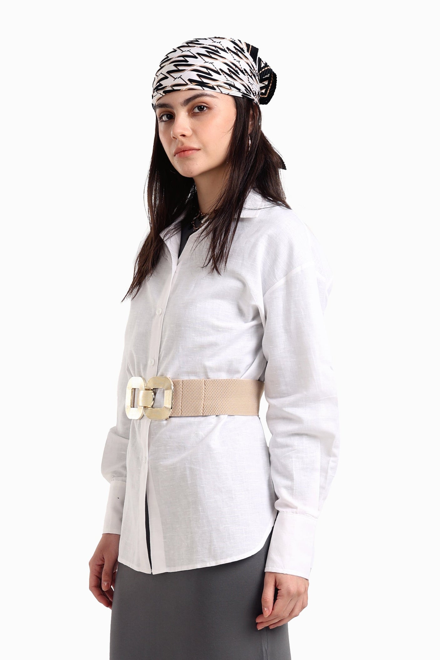 Carina - Tencel Long Sleeves Shirt
