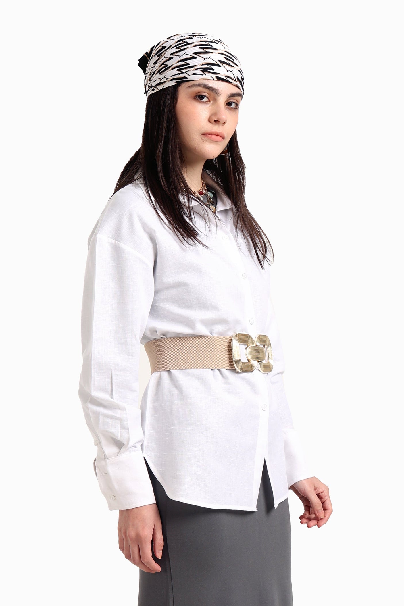 Carina - Tencel Long Sleeves Shirt