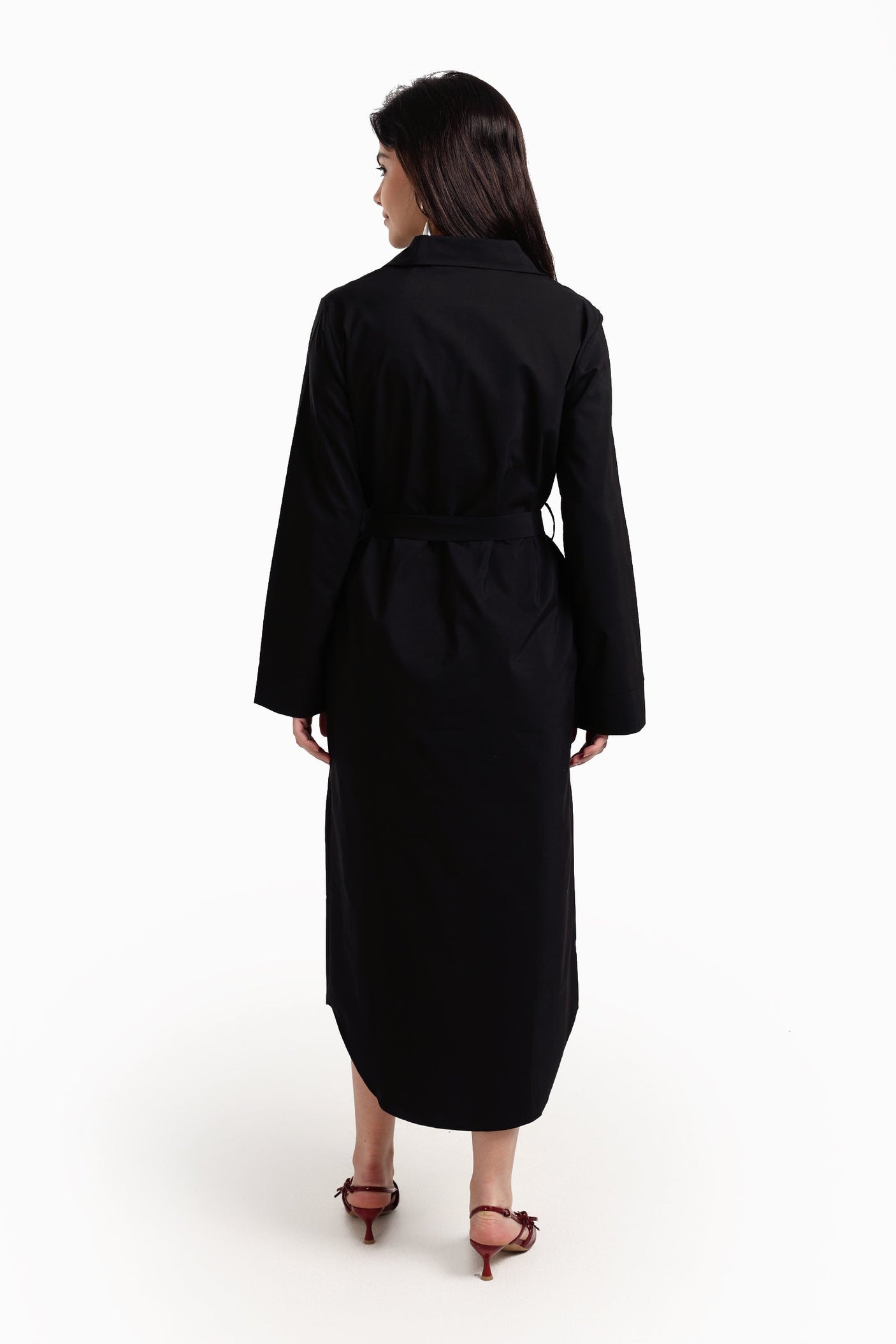 Carina - Classic Poplin Shirt Dress