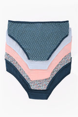 carina - Pack of 5 Colored Bikini Panties
