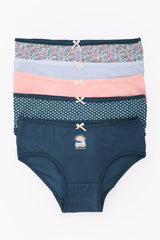 carina - Pack of 5 Colored Brief Panties