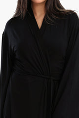 Carina - Long Sleeves Plain Robe