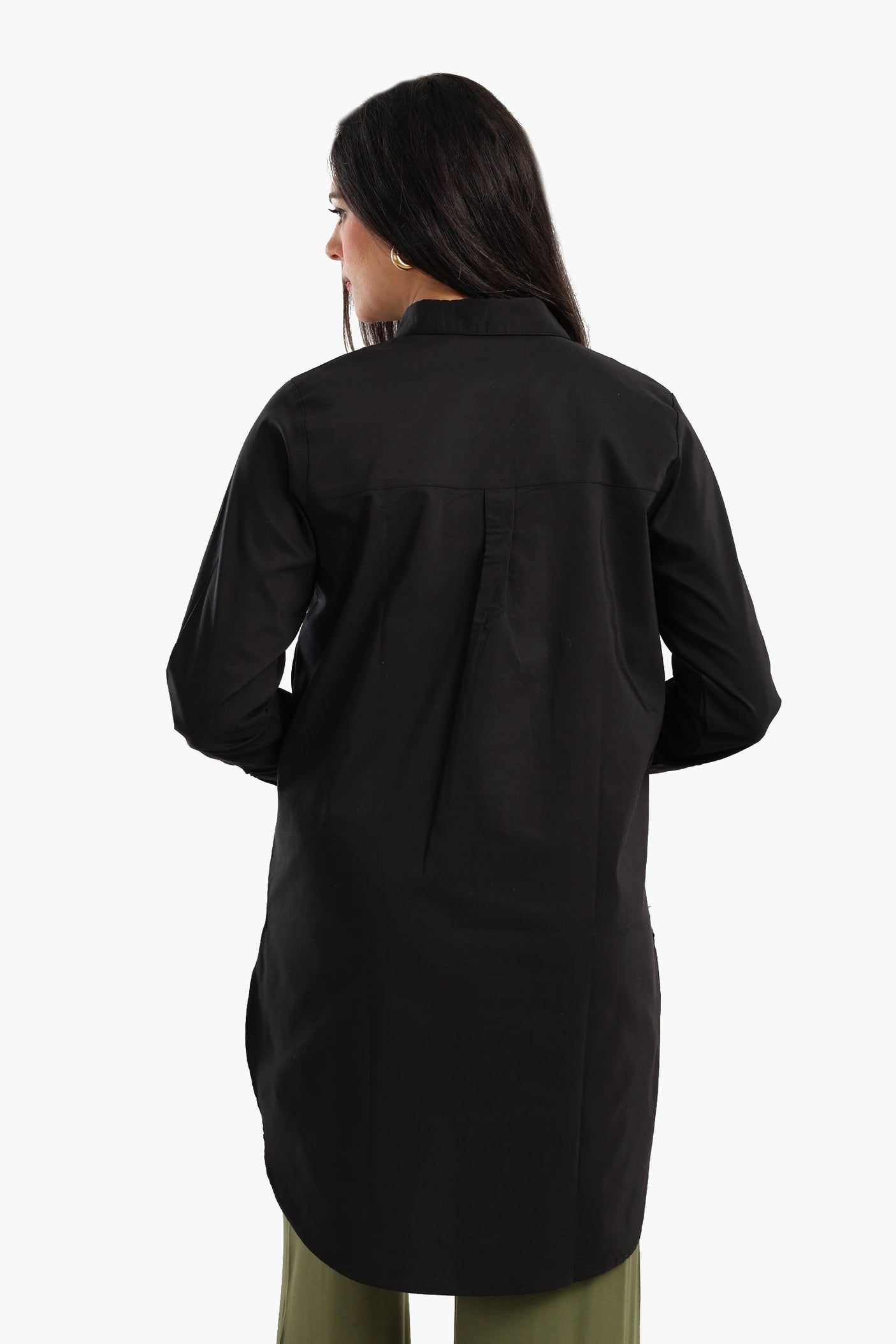Carina - Cotton Button-Down Shirt