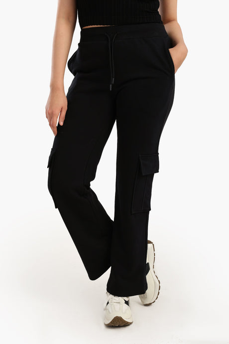 Carina - High-Waisted Cotton Pants