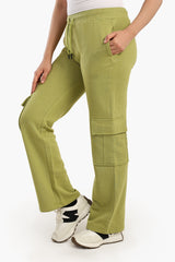 Carina - High-Waisted Cotton Pants