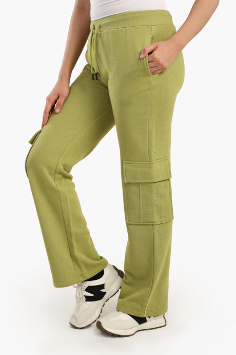 Carina - High-Waisted Cotton Pants