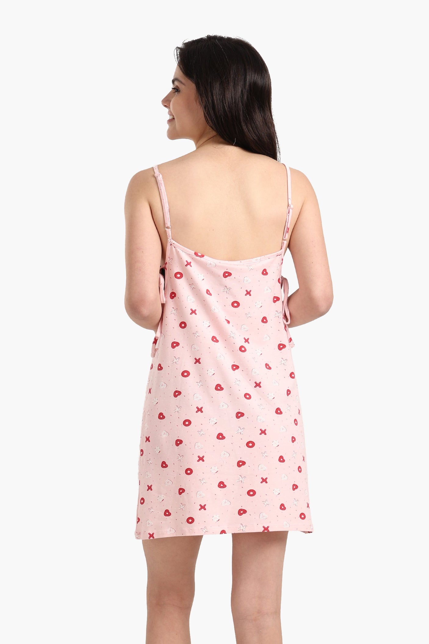 Carina - Charming Printed Cotton Nightgown