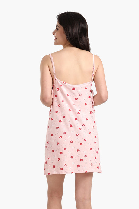 Carina - Charming Printed Cotton Nightgown