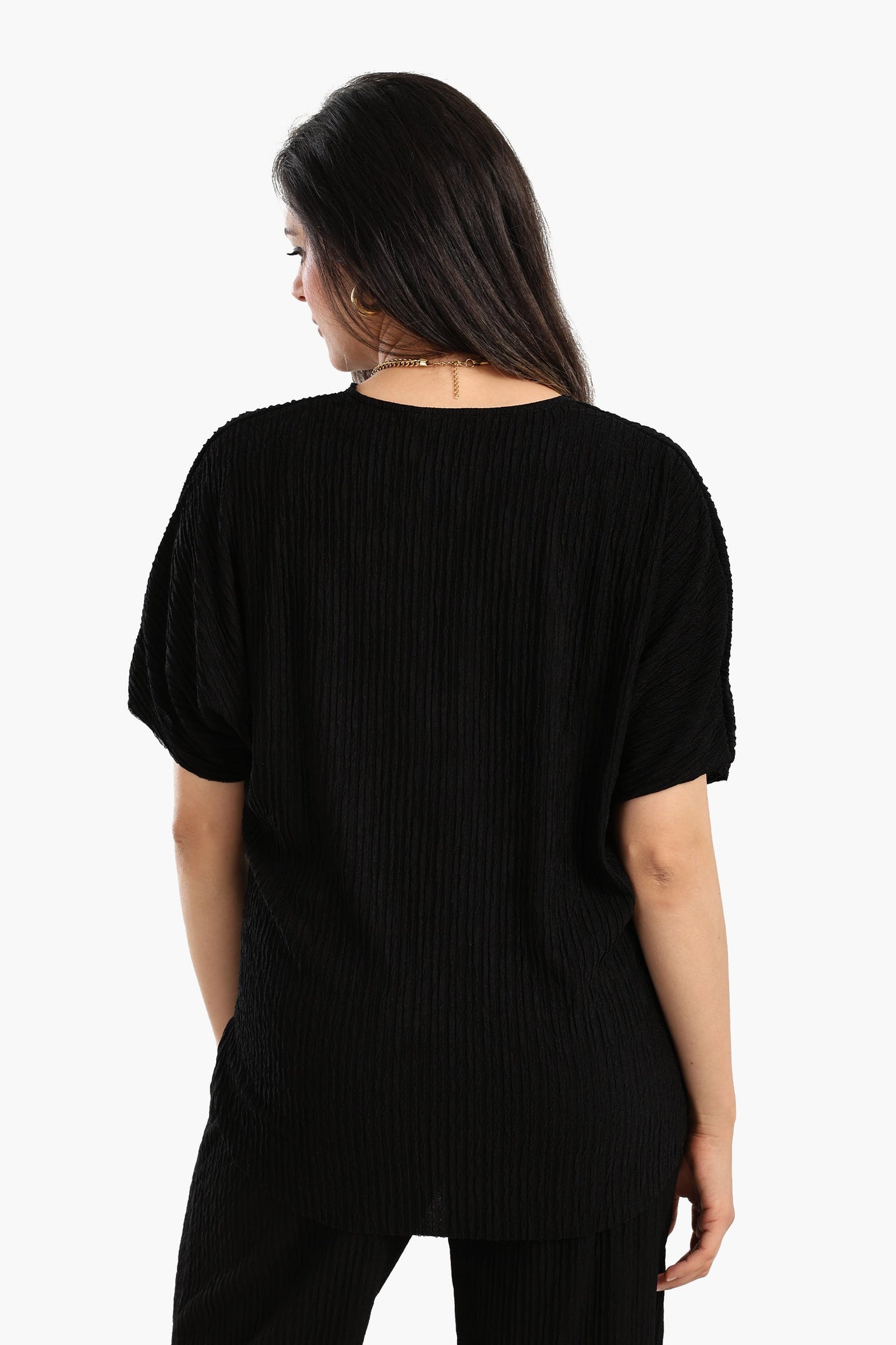 Carina - Ribbed Lounge Blouse