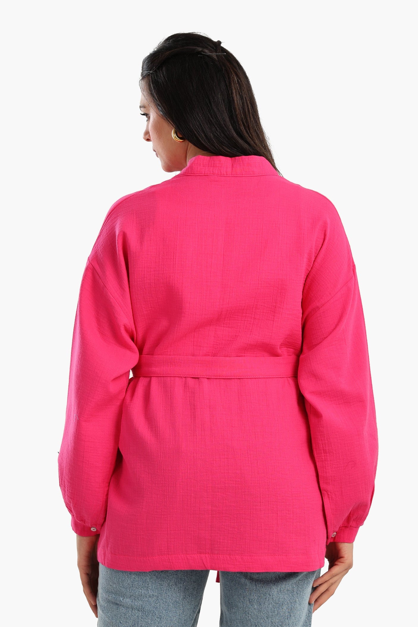 Carina - Tencel Open Front Cardigan