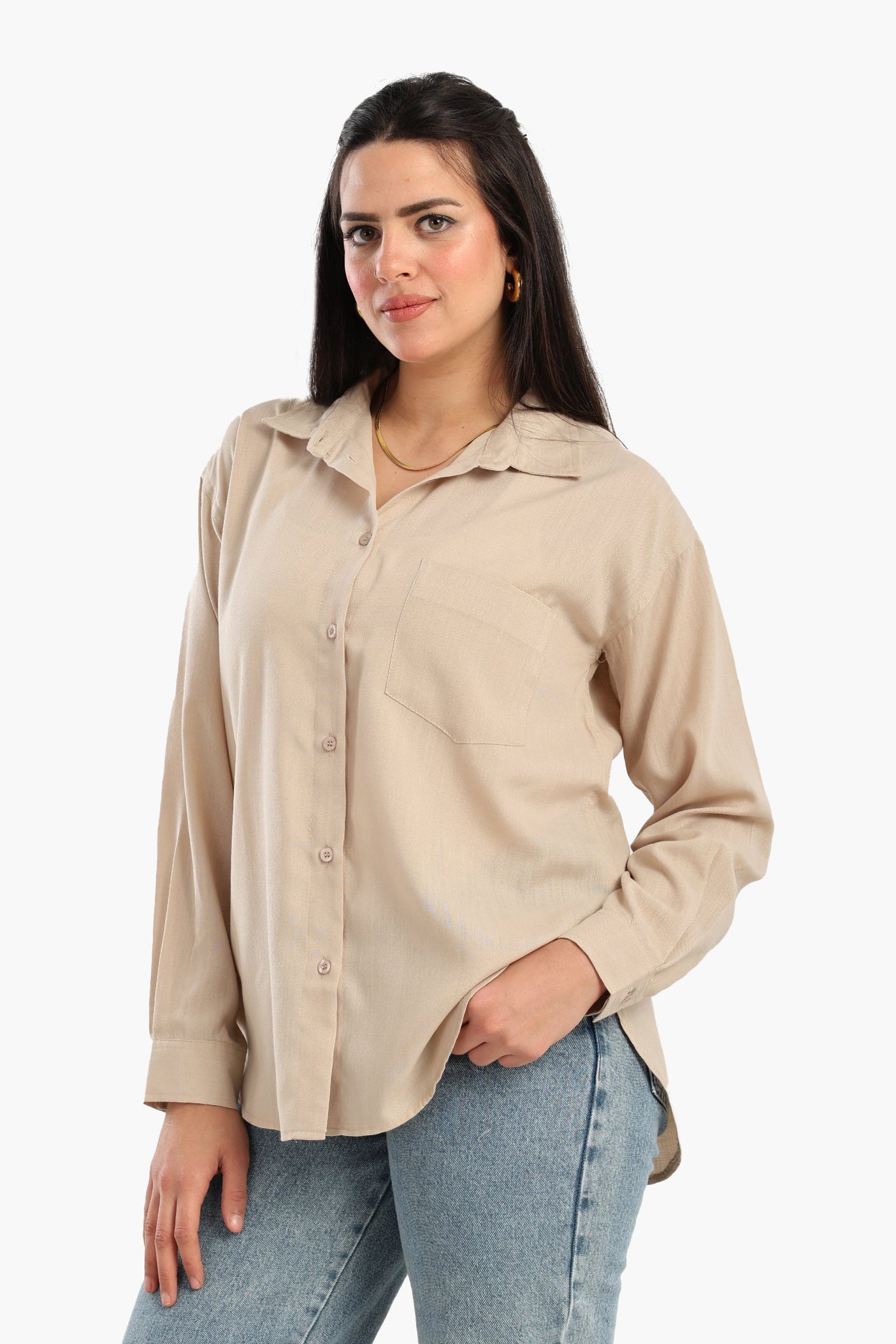 Carina - Voile Plain Shirt