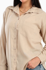 Carina - Voile Plain Shirt
