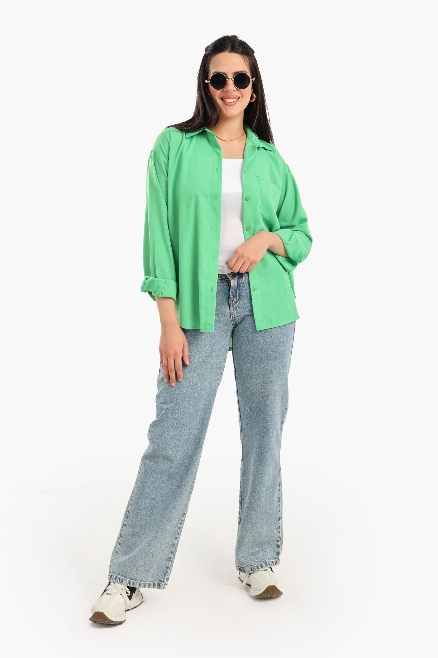 Carina - Voile Plain Shirt