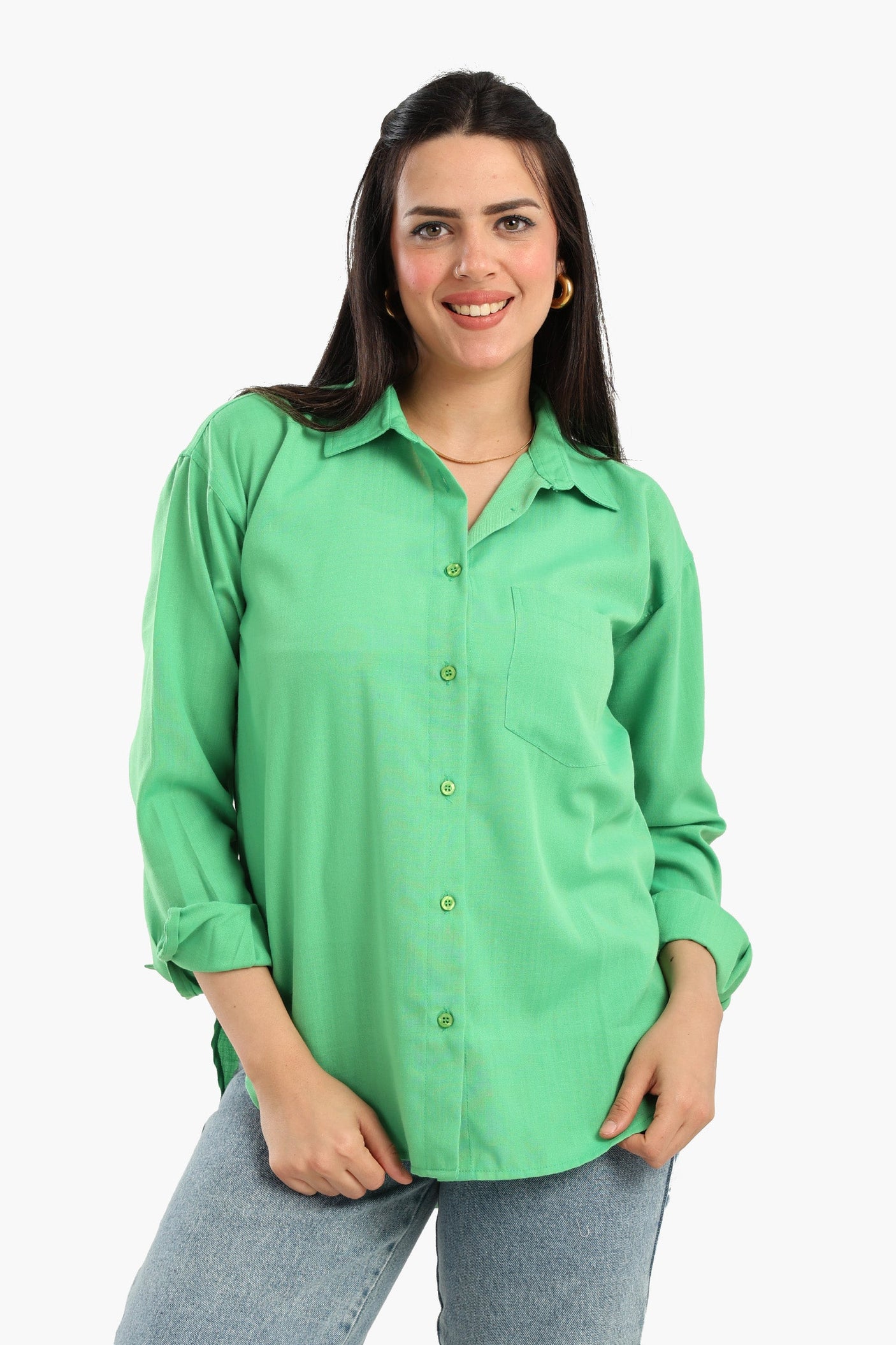 Carina - Voile Plain Shirt