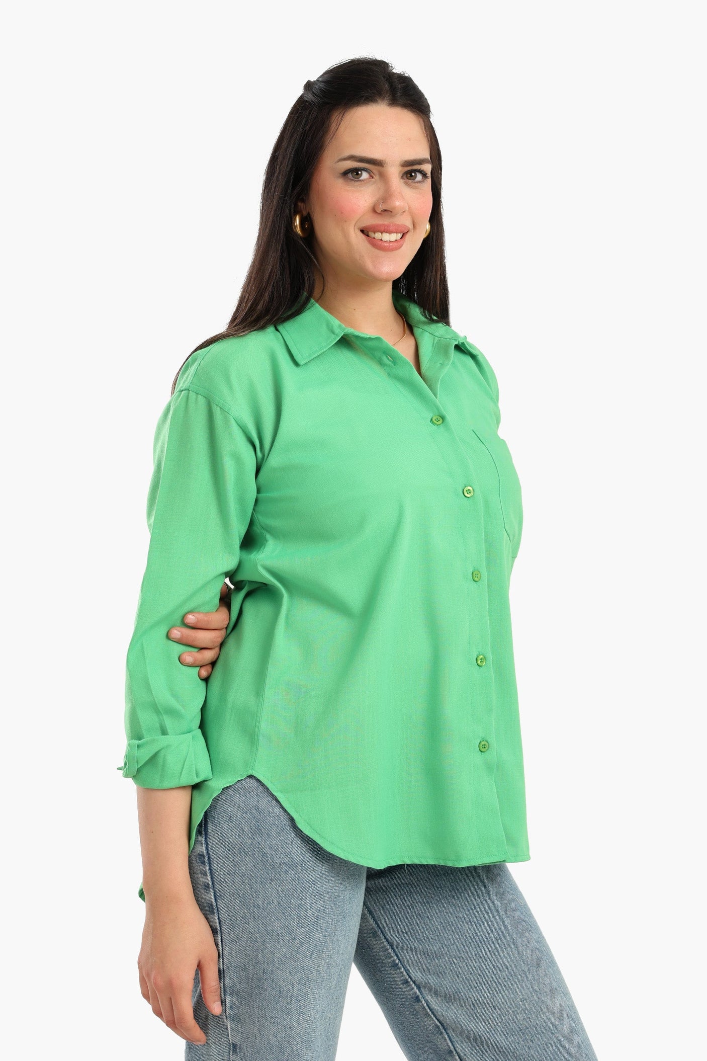 Carina - Voile Plain Shirt