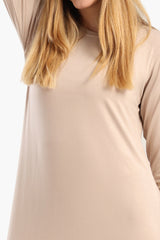Carina - Viscose Round Neck Dress