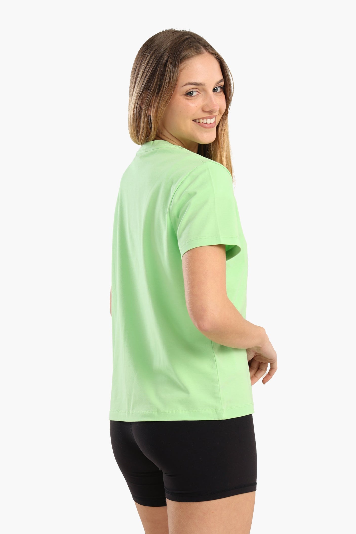 Carina - Cotton Basic Slip On T-Shirt