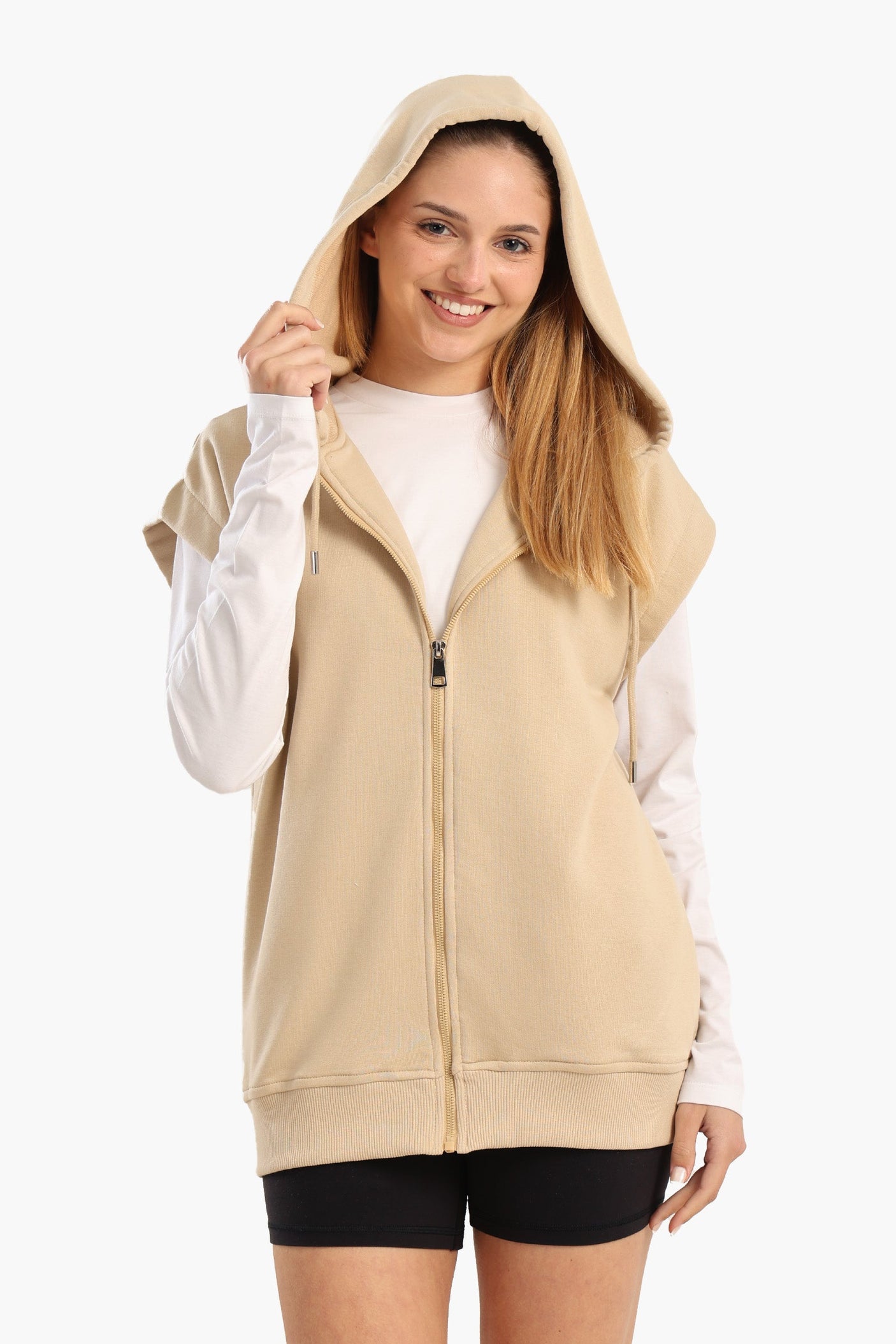 Carina - Cotton Blend Lounge Hoodie