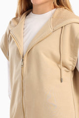 Carina - Cotton Blend Lounge Hoodie