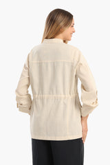 Carina - Cotton Regular-Fit Jacket