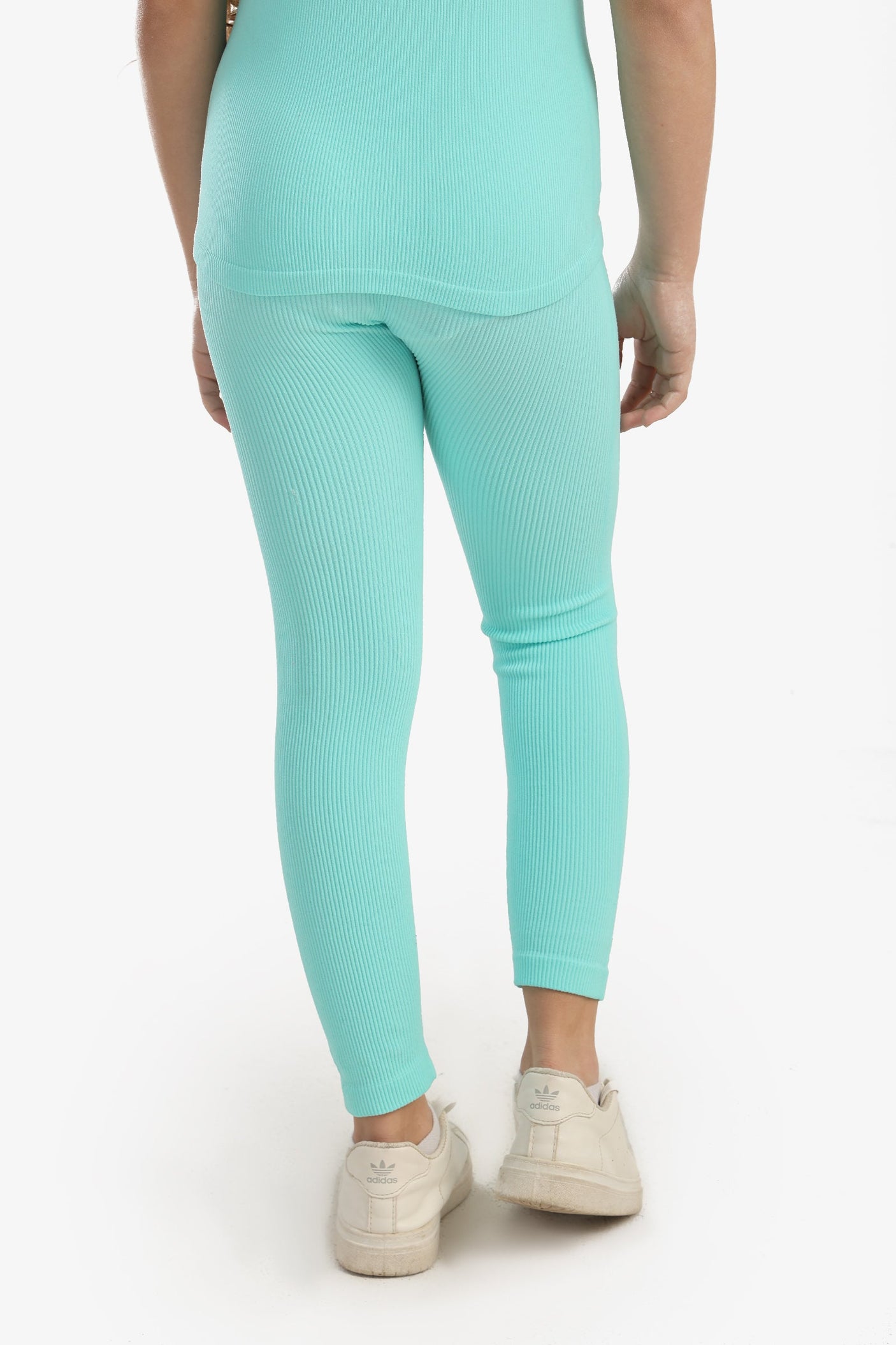 Carina - Girly Ribbed Leggings