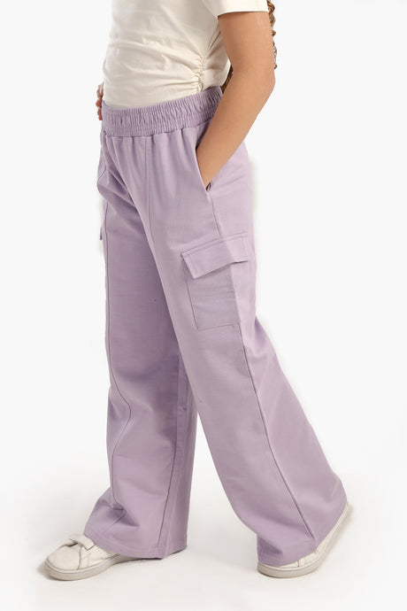 Carina - Girly Wide-Leg Cargo Pants