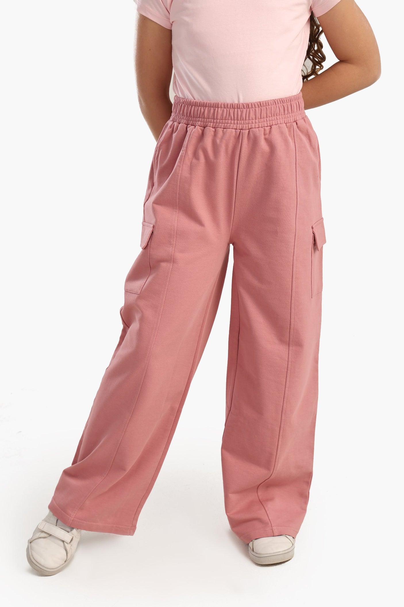Carina - Girly Wide-Leg Cargo Pants