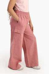 Carina - Girly Wide-Leg Cargo Pants