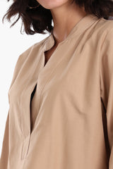 Mandarin Collar Shirt