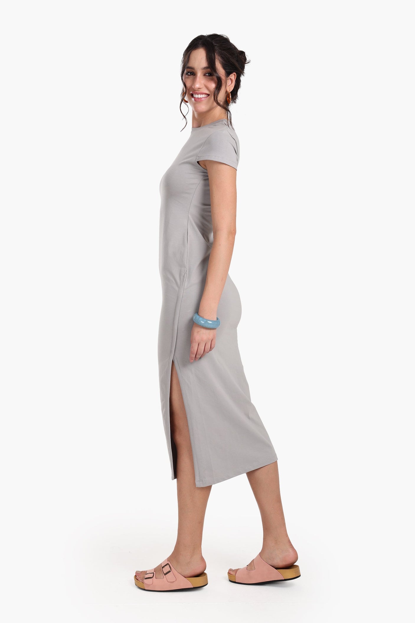 Slim Fit Midi Dress