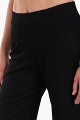 Black Jersey Pants