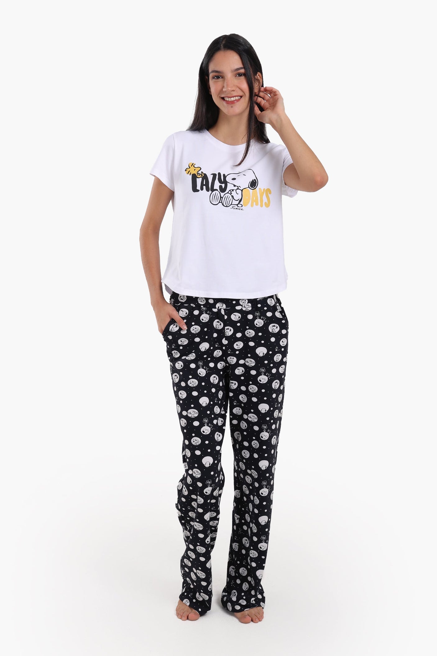 Carina - Cotton Short Sleeves Pyjama Set