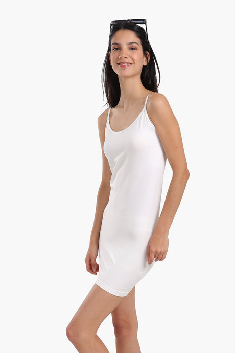 Carina - Round Neck Cami Short Dress
