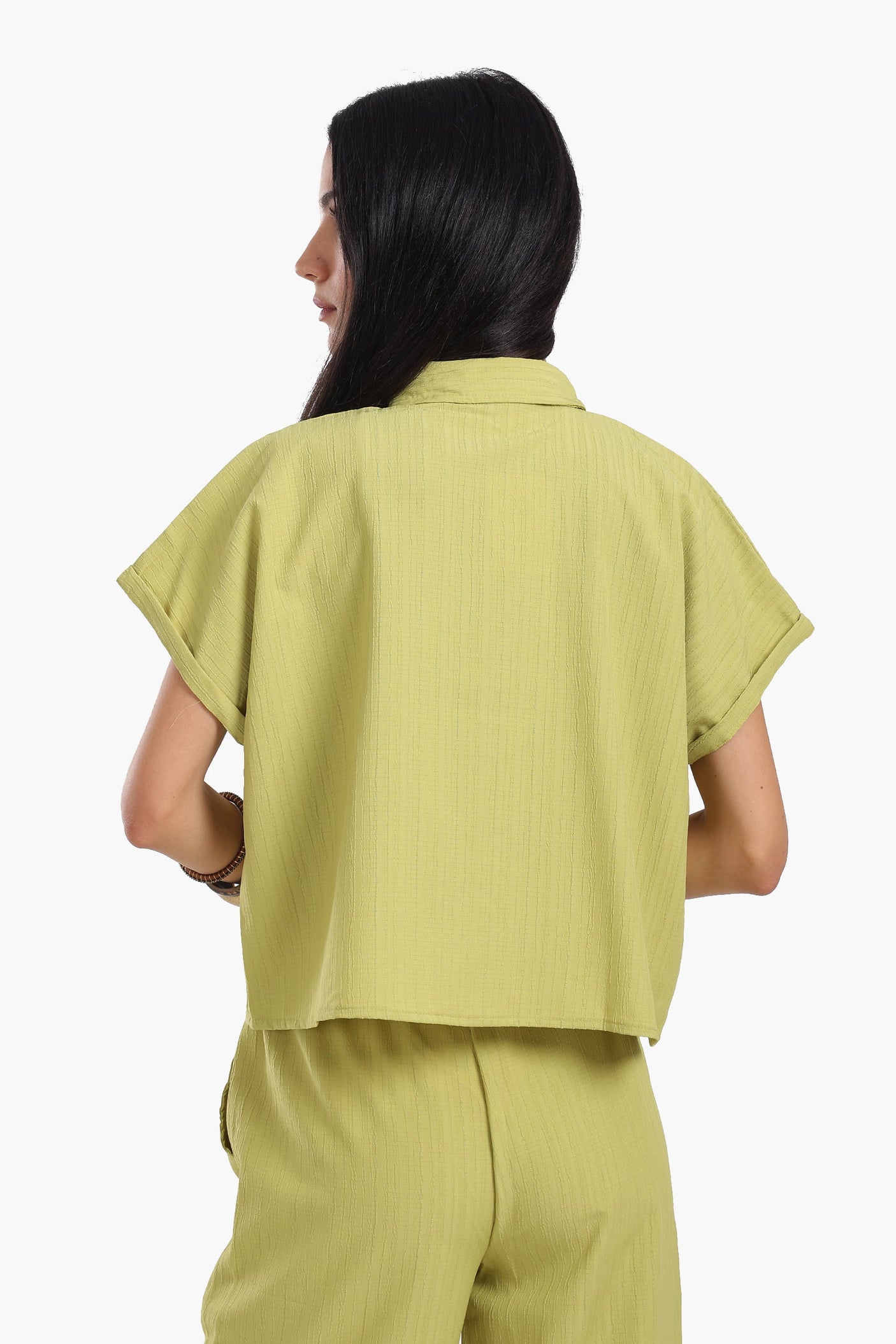 Carina - Textured Pattern Lounge Shirt
