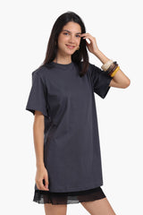 Carina - Short Sleeves Cotton Dress