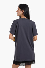 Carina - Short Sleeves Cotton Dress