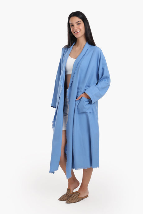 Carina - Flowing Polyester Kimono