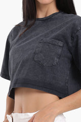 Carina - Relaxed Fit Cropped T-Shirt