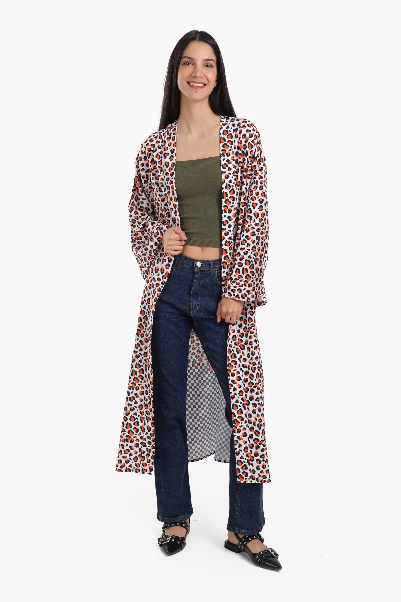 Carina - Artistic Multi Pattern Kimono