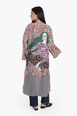 Carina - Artistic Multi Pattern Kimono