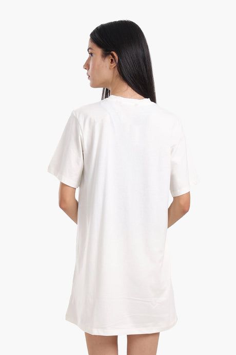 Carina - Short Sleeves Cotton Dress